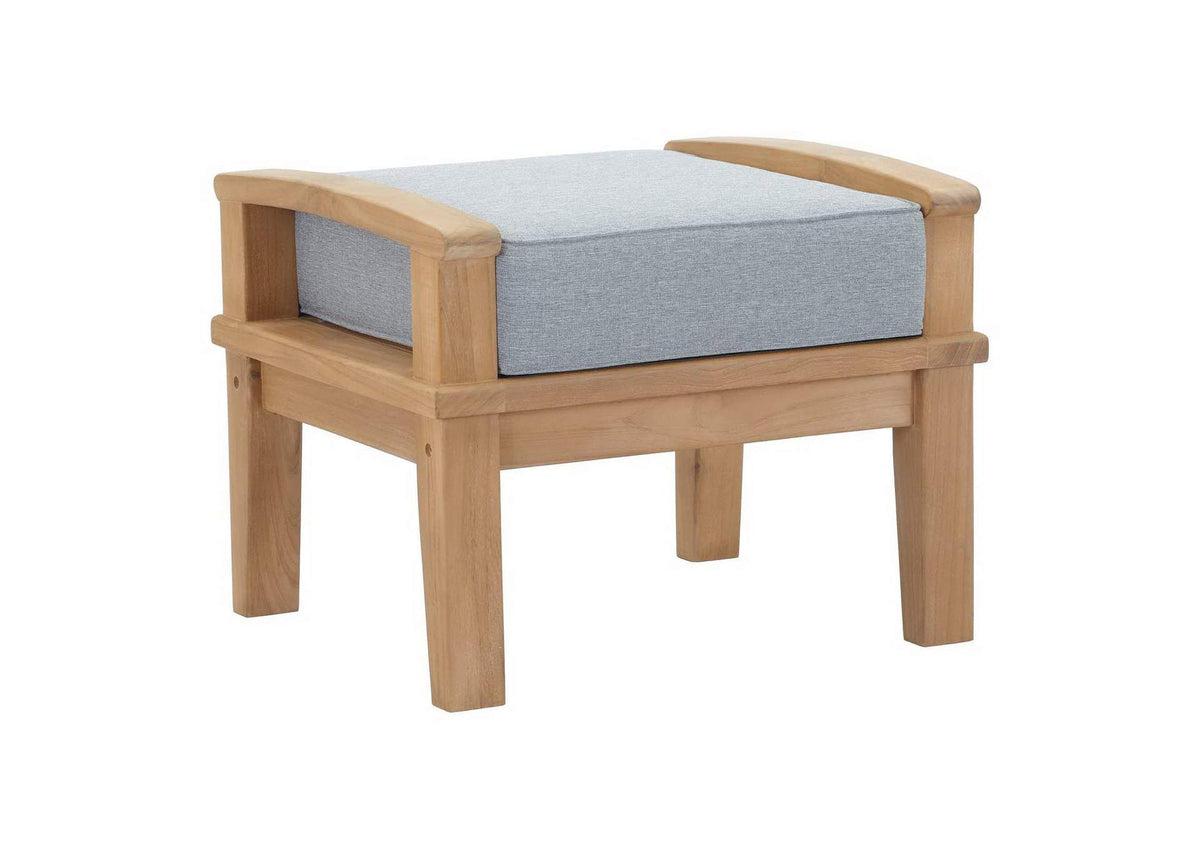 EEI-1471-NAT-GRY-SET Marina 8 Piece Outdoor Patio Teak Set By Modway