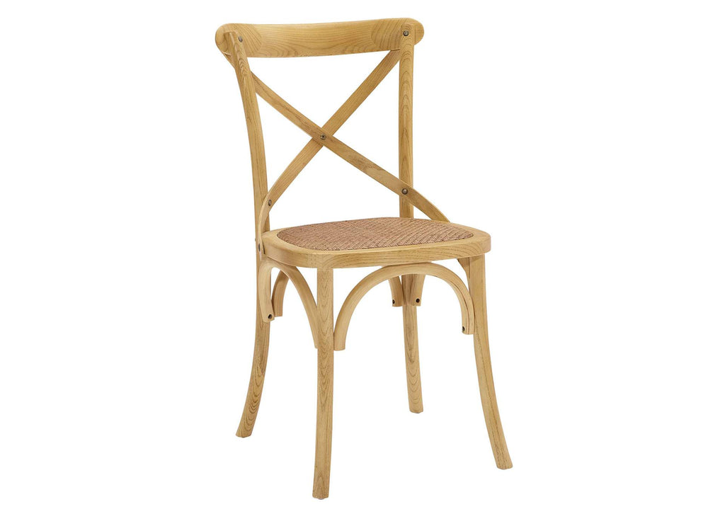EEI-1541-NAT Gear Dining Side Chair By Modway