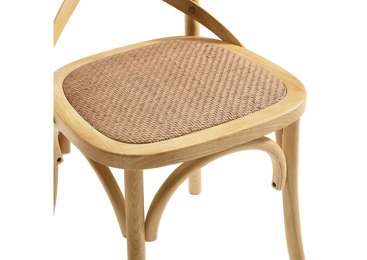 EEI-1541-NAT Gear Dining Side Chair By Modway