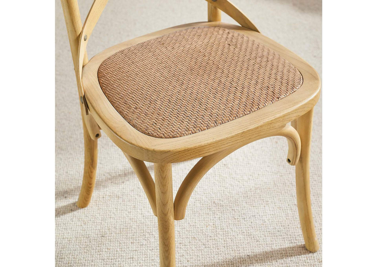 EEI-1541-NAT Gear Dining Side Chair By Modway