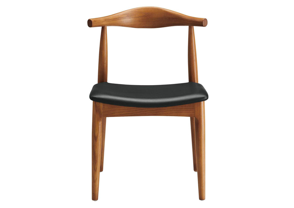 EEI-1682-BLK Tracy Wood Dining Chairs Set Of 4 By Modway