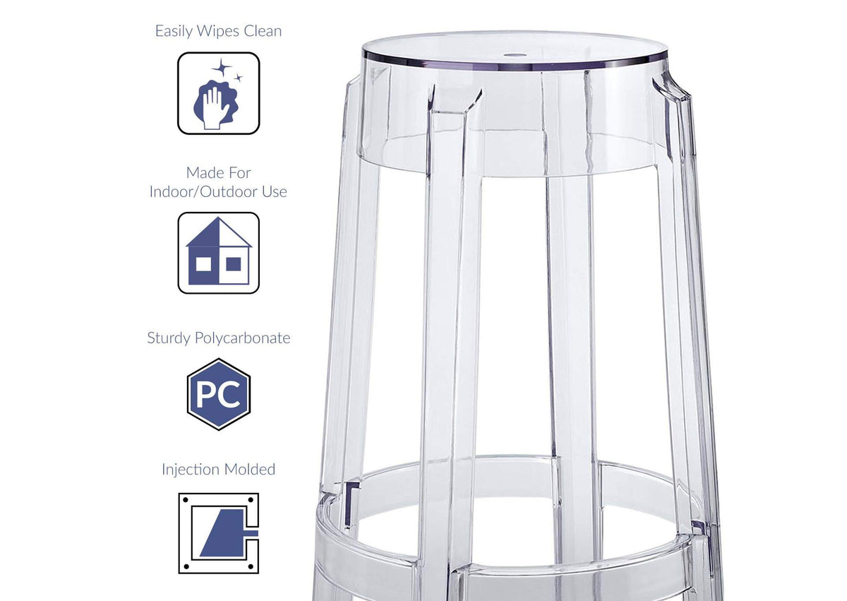 EEI-170-CLR Casper Backless Bar Stool By Modway