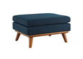 EEI-1797-AZU Engage Upholstered Fabric Ottoman By Modway