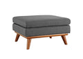 EEI-1797-DOR Engage Upholstered Fabric Ottoman By Modway