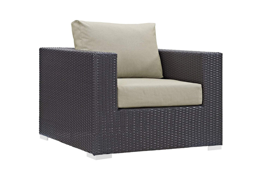 EEI-2174-EXP-BEI-SET Convene 3 Piece Outdoor Patio Sofa Set By Modway