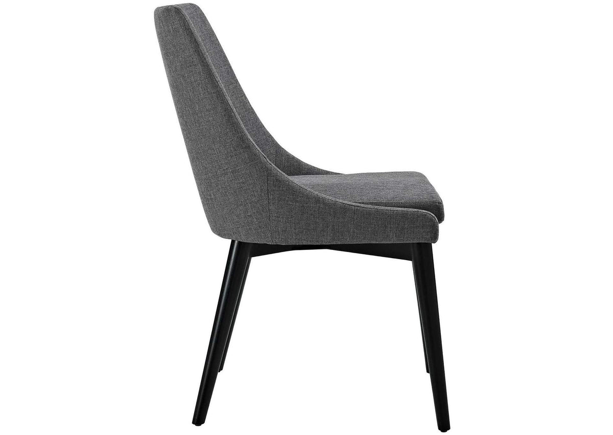 EEI-2227-GRY Viscount Fabric Dining Chair By Modway