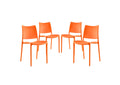 EEI-2425-ORA-SET Hipster Dining Side Chair Set Of 4 By Modway