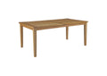 EEI-2717-NAT Marina 72" Outdoor Patio Teak Dining Table By Modway