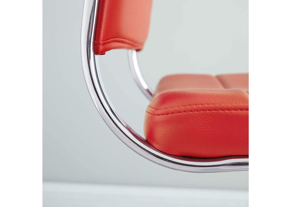 EEI-272-RED Jive Highback Office Chair By Modway