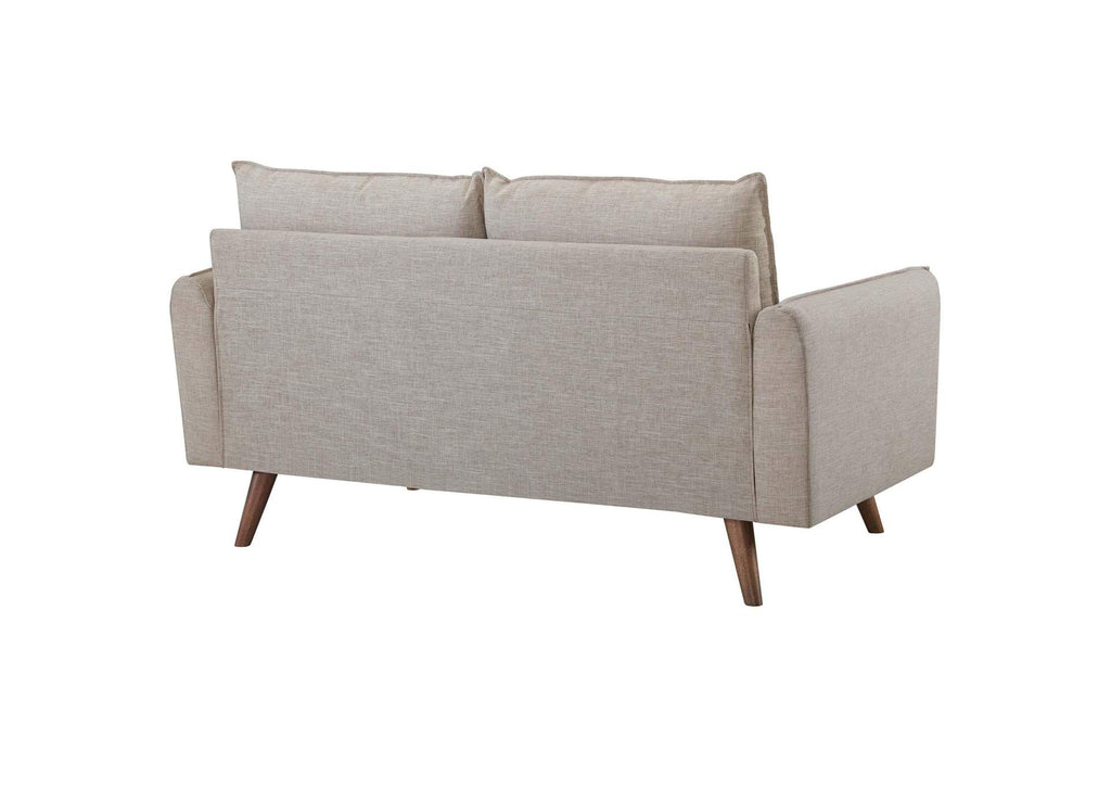 EEI-3091-BEI Revive Upholstered Fabric Loveseat By Modway