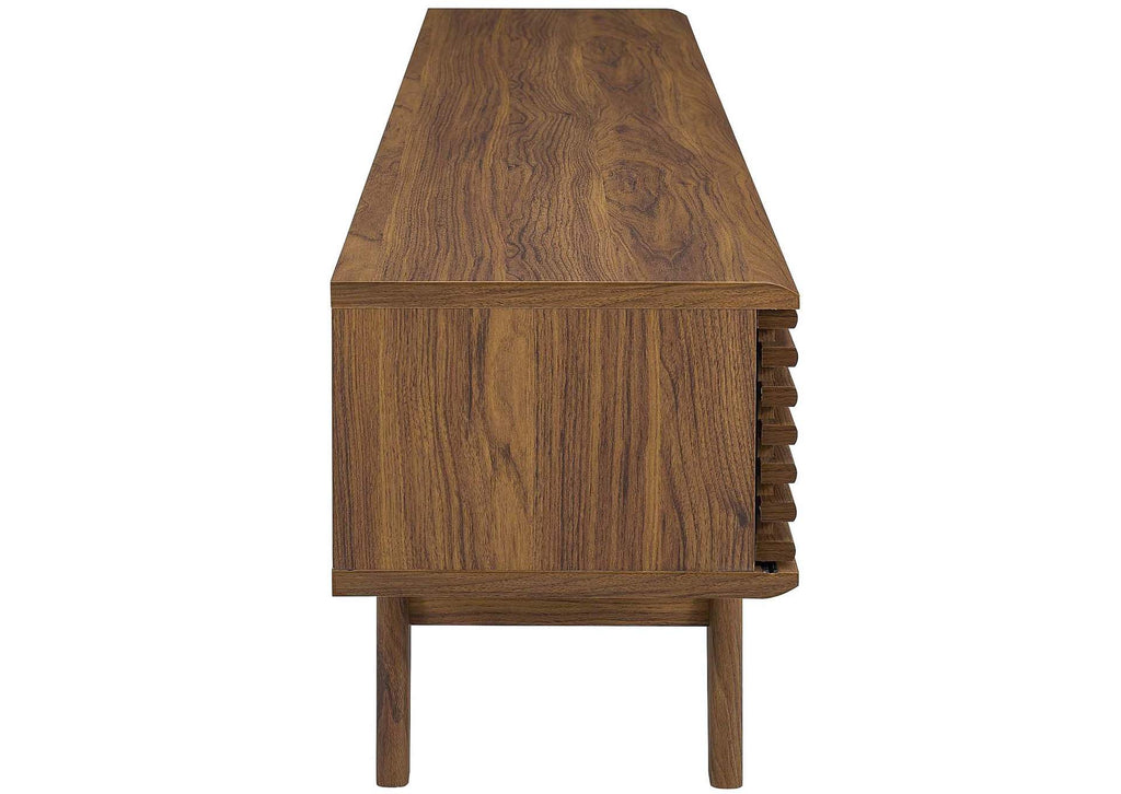 EEI-3303-WAL-WAL Render 70" Entertainment Center TV Stand By Modway