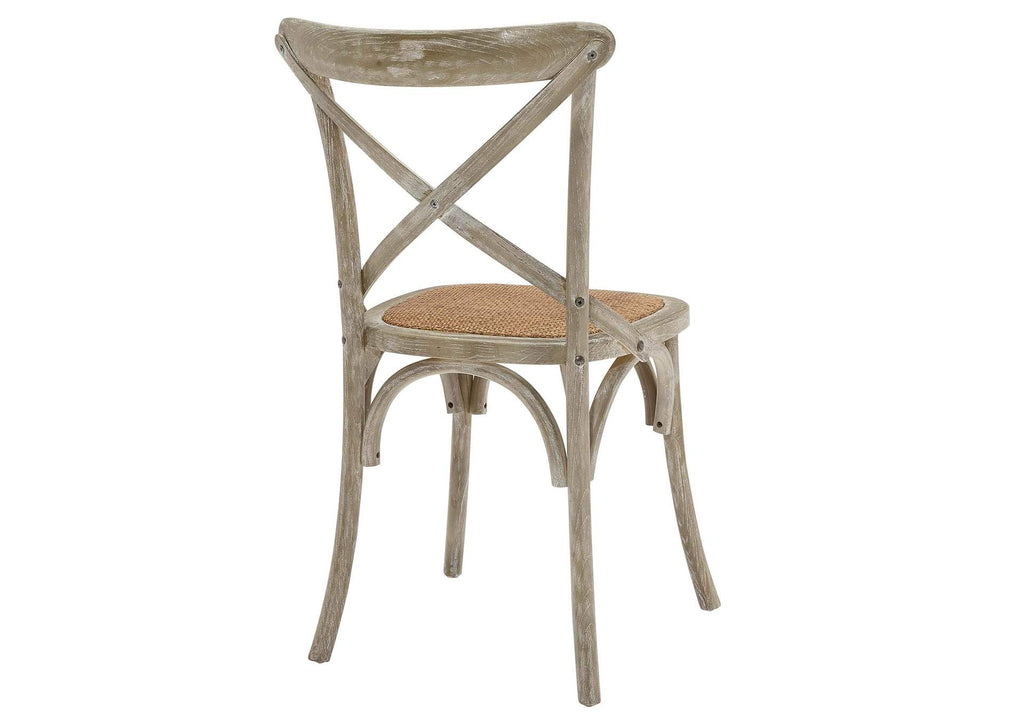 EEI-3481-GRY Gear Dining Side Chair Set Of 2 By Modway