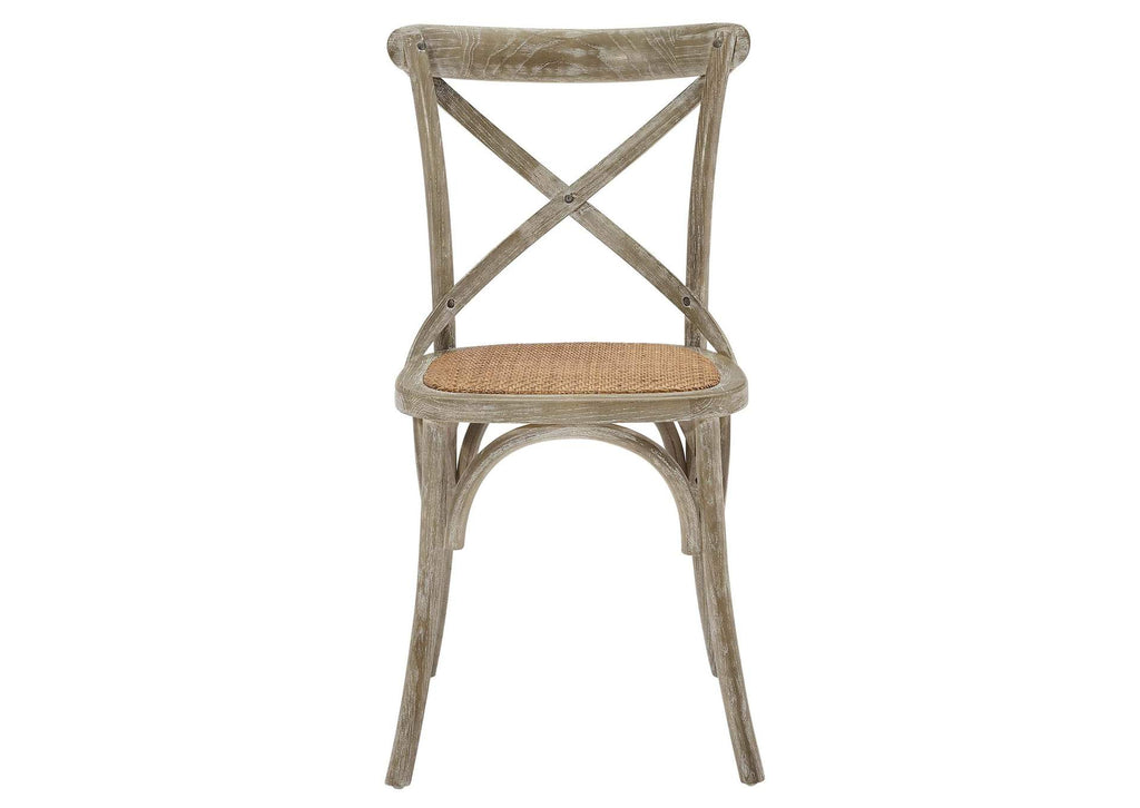 EEI-3481-GRY Gear Dining Side Chair Set Of 2 By Modway