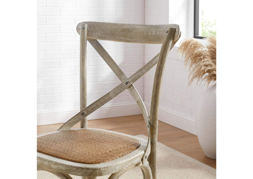 EEI-3481-GRY Gear Dining Side Chair Set Of 2 By Modway
