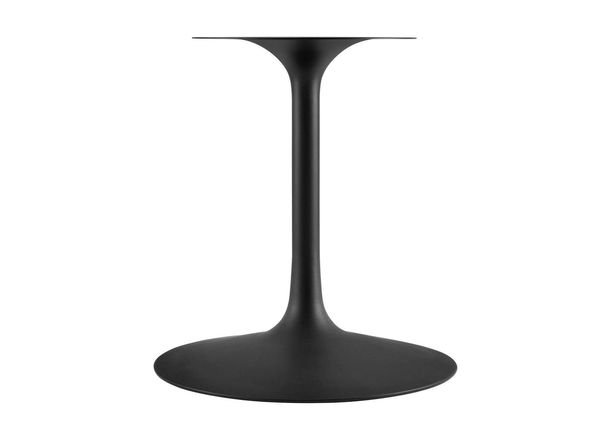 EEI-3544-BLK-WAL Lippa 78" Oval Walnut Wood Dining Table By Modway