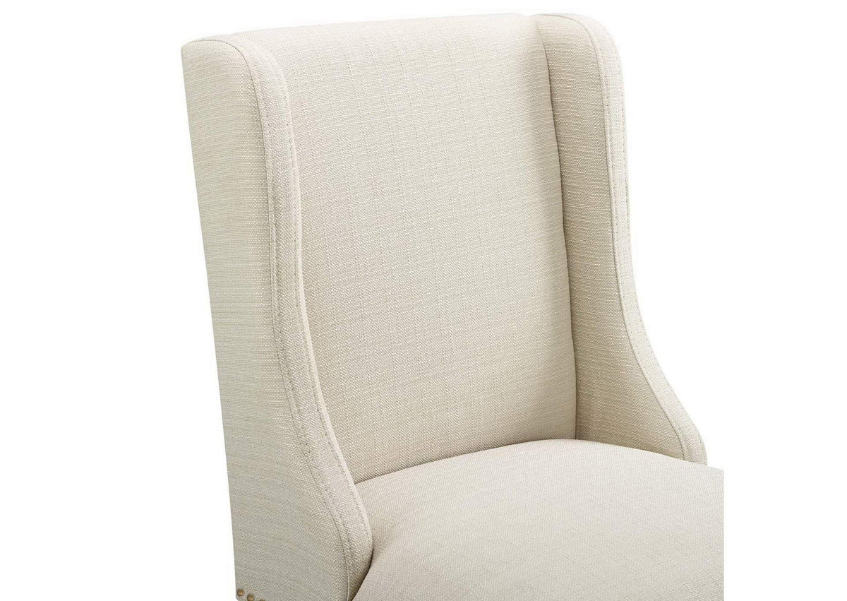 EEI-3735-BEI Baron Upholstered Fabric Counter Stool By Modway