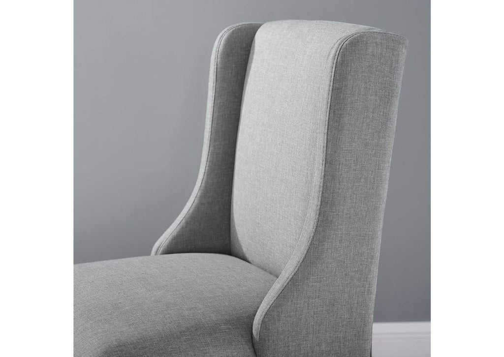 EEI-3735-LGR Baron Upholstered Fabric Counter Stool By Modway
