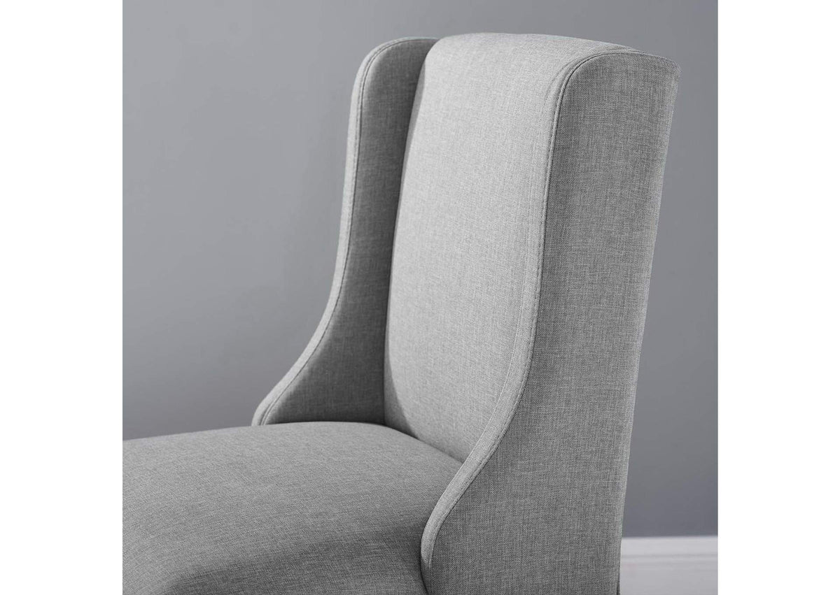 EEI-3735-LGR Baron Upholstered Fabric Counter Stool By Modway