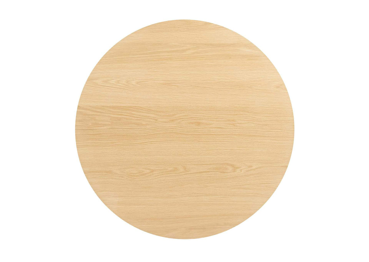 EEI-3749-OAK Vision 35" Round Dining Table By Modway