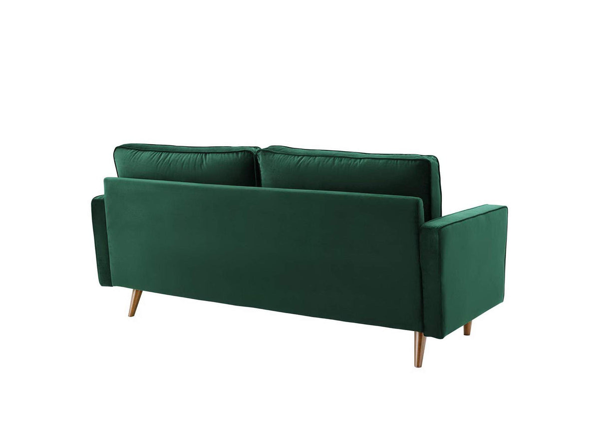 EEI-3764-GRN Valour Performance Velvet Sofa By Modway