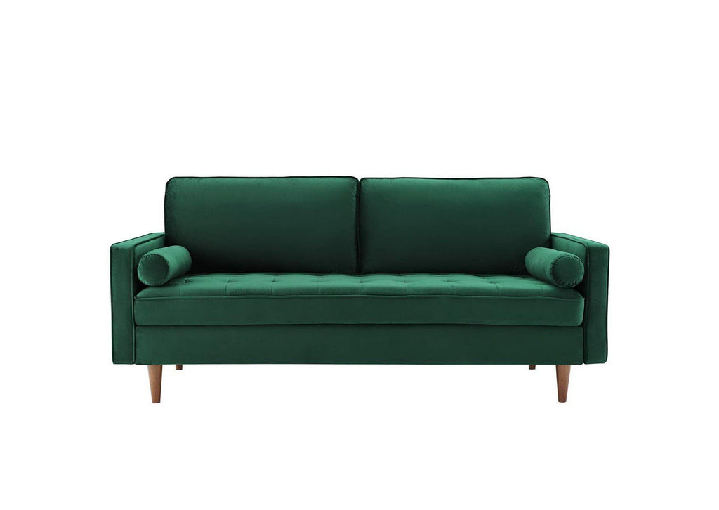 EEI-3764-GRN Valour Performance Velvet Sofa By Modway