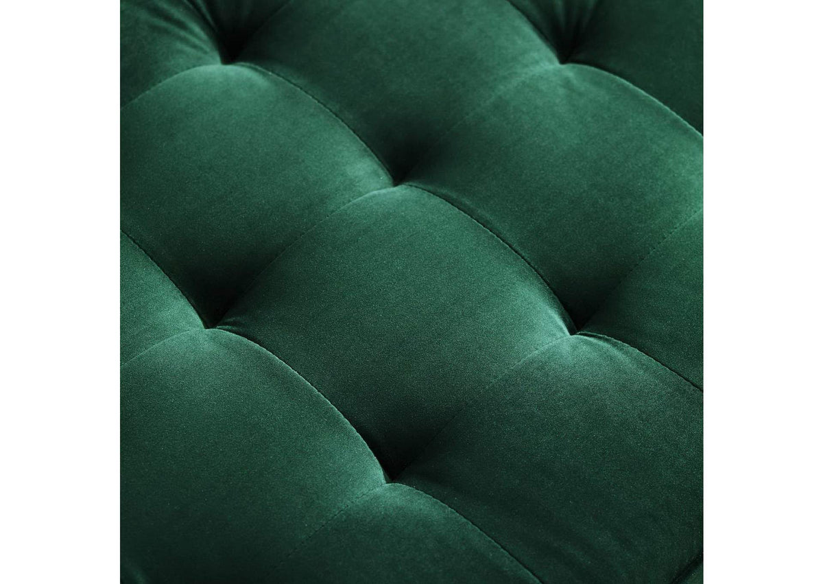 EEI-3764-GRN Valour Performance Velvet Sofa By Modway