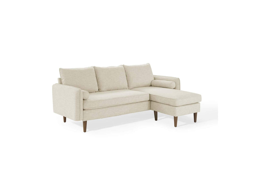 EEI-3867-BEI Revive Upholstered Right Or Left Sectional Sofa By Modway