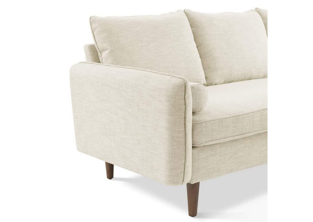 EEI-3867-BEI Revive Upholstered Right Or Left Sectional Sofa By Modway