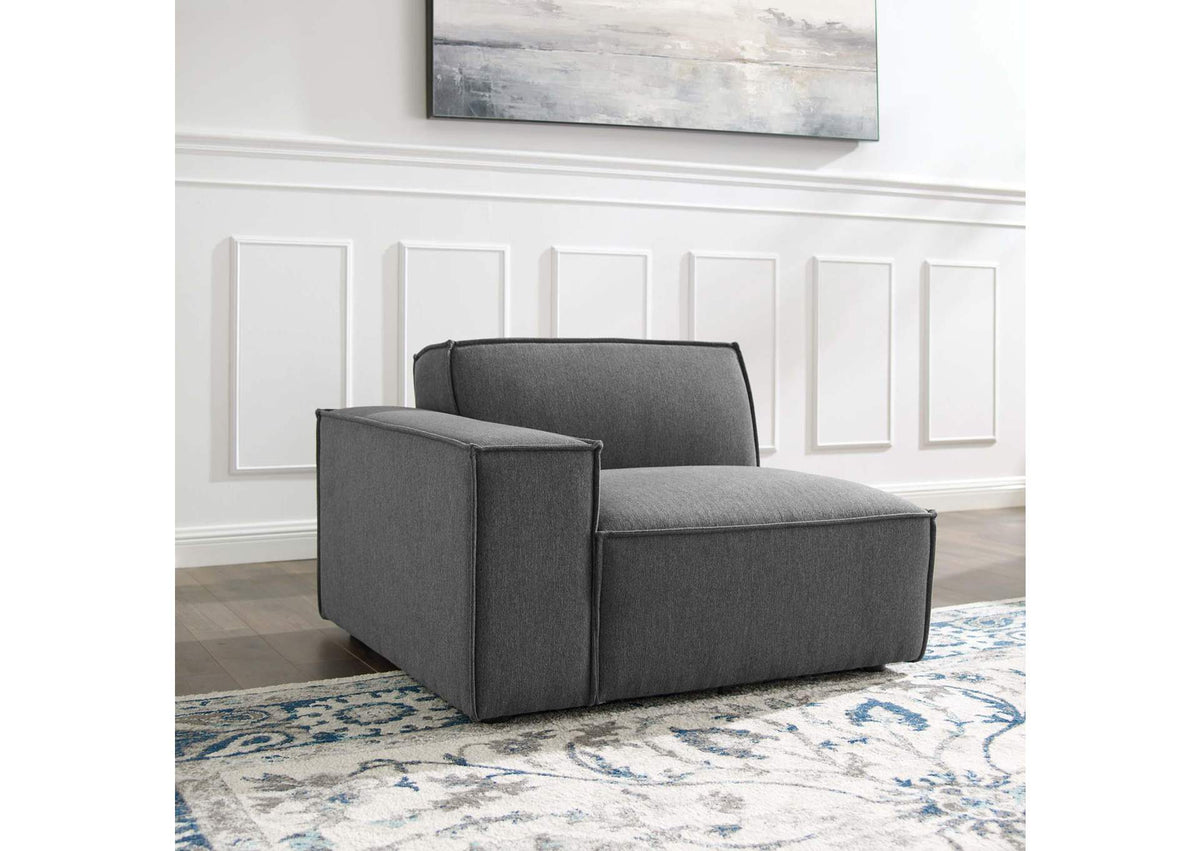EEI-3869-CHA Restore Left-Arm Sectional Sofa Chair By Modway