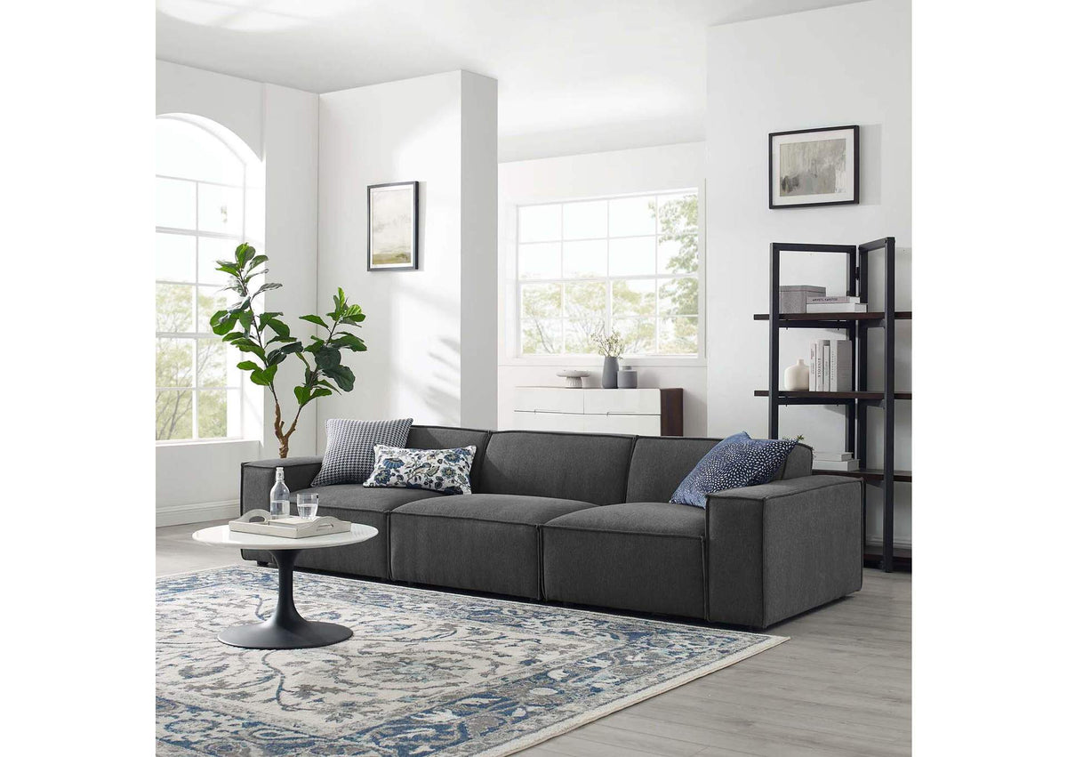 EEI-4112-CHA Restore 3-Piece Sectional Sofa By Modway