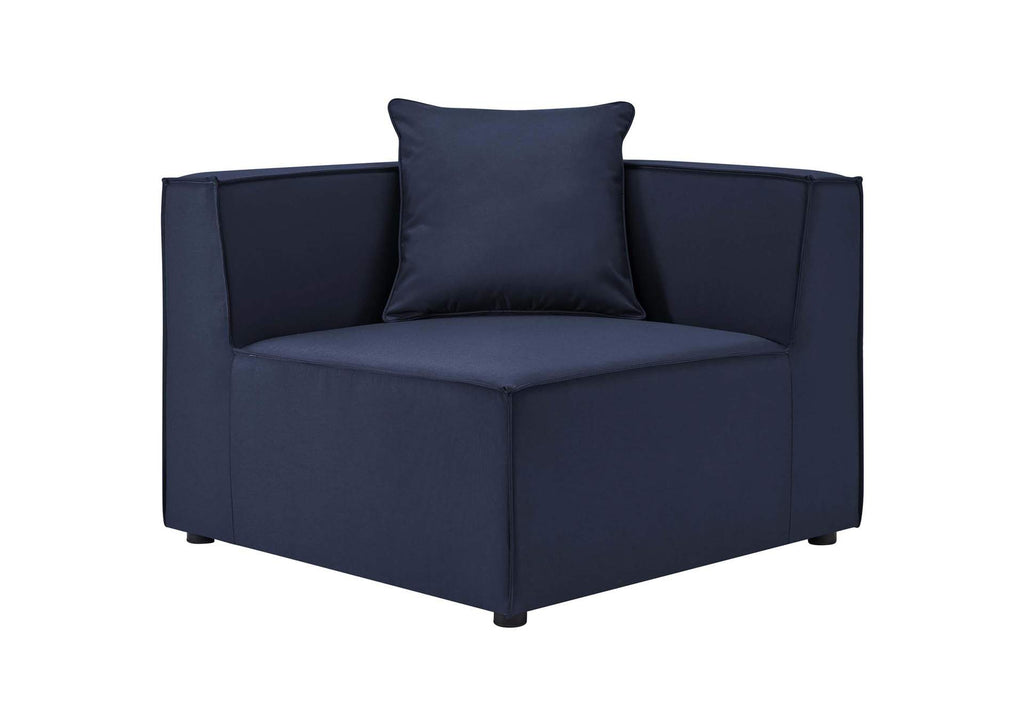 EEI-4388-NAV Saybrook 8-Piece Outdoor Patio Upholstered Sectional Sofa By Modway