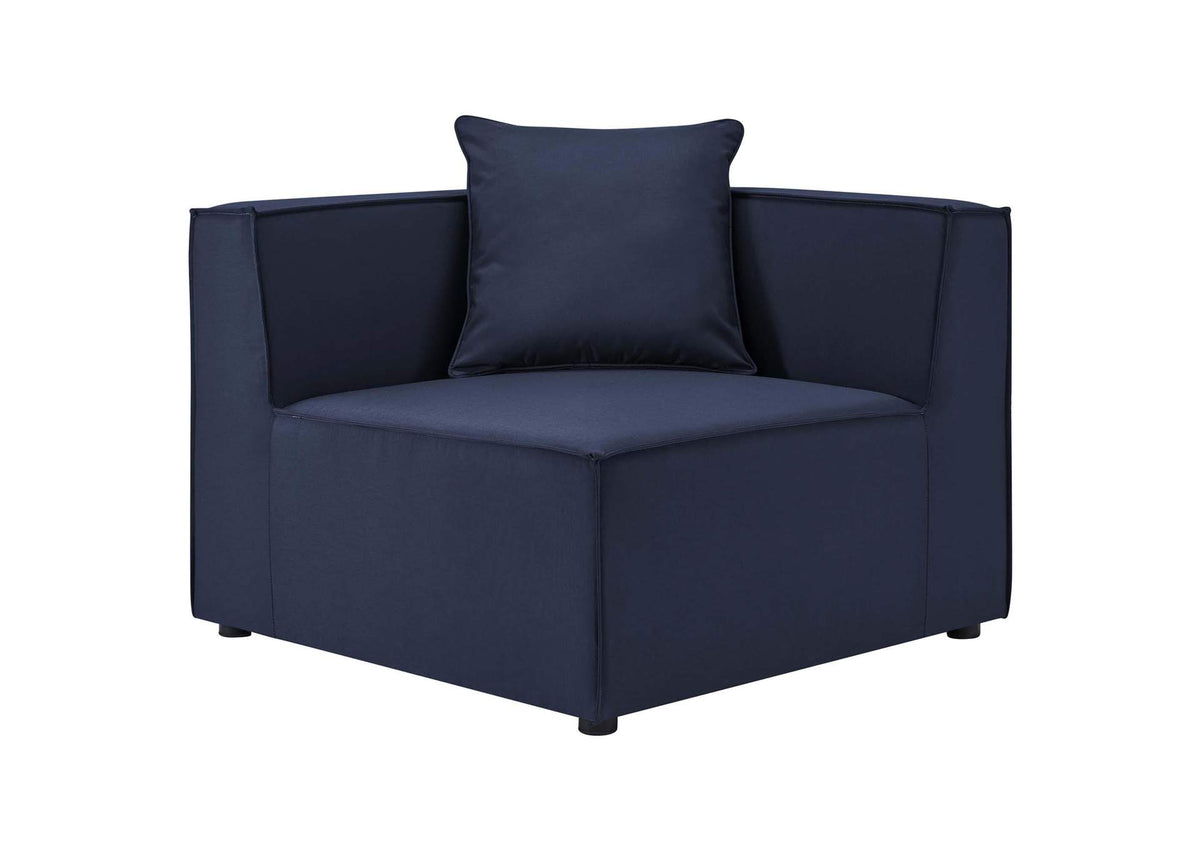EEI-4388-NAV Saybrook 8-Piece Outdoor Patio Upholstered Sectional Sofa By Modway