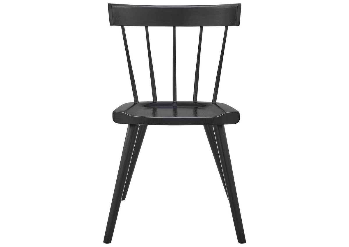 EEI-4650-BLK Sutter Wood Dining Side Chair By Modway