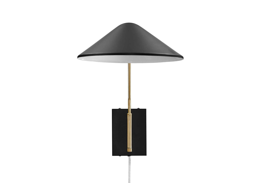 EEI-5295-BLK Journey 24" Swing Arm Wall Sconce By Modway