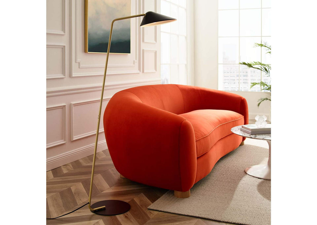 EEI-5298-BLK Journey Standing Floor Lamp By Modway