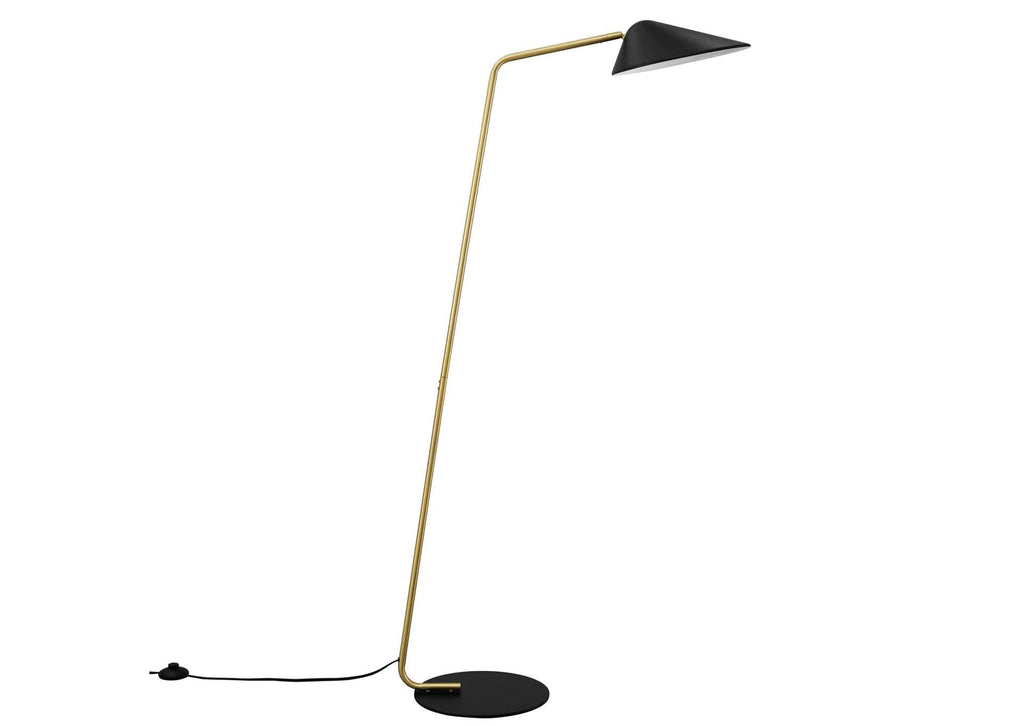 EEI-5298-BLK Journey Standing Floor Lamp By Modway