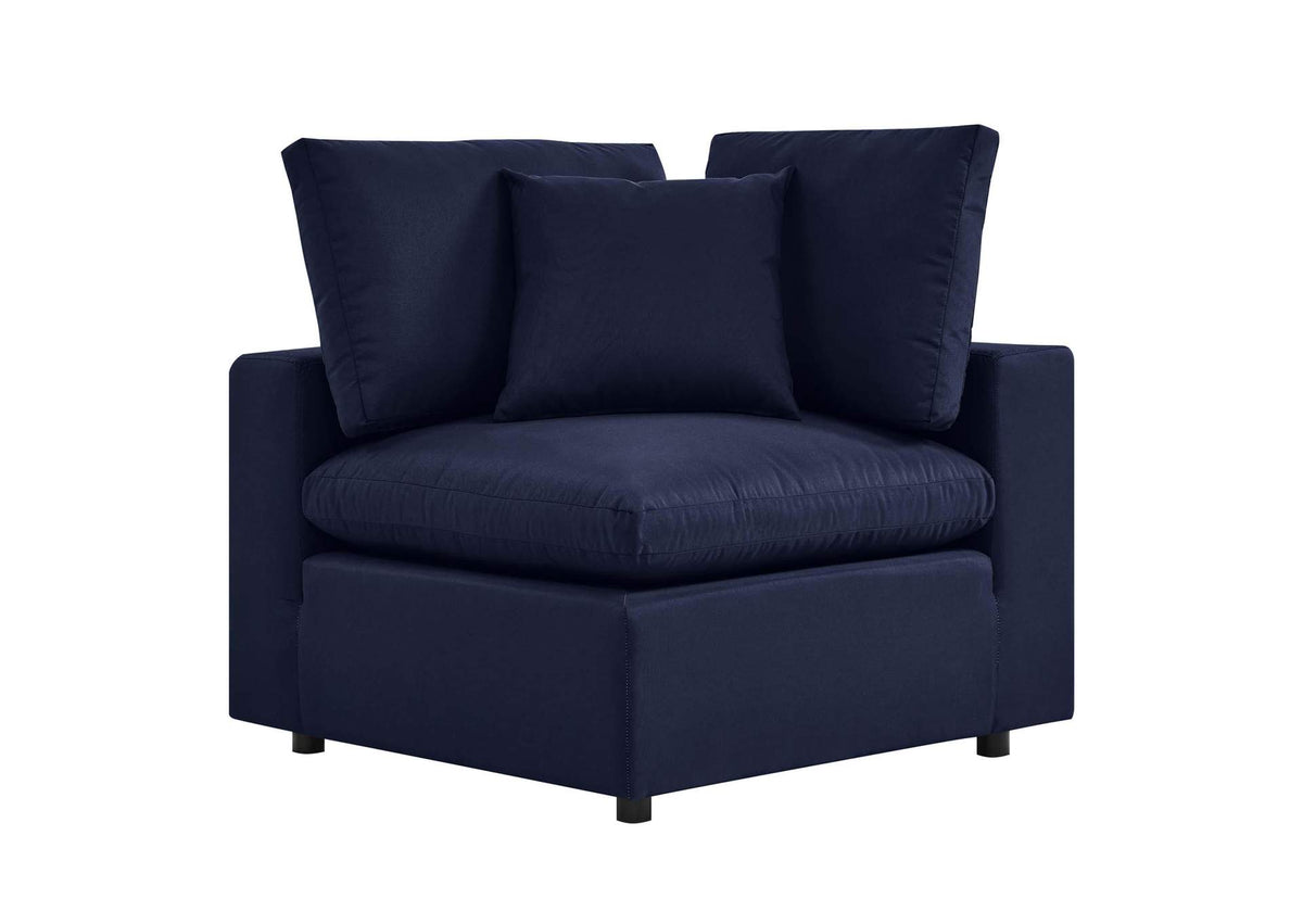 EEI-5576-NAV Commix Overstuffed Outdoor Patio Loveseat By Modway