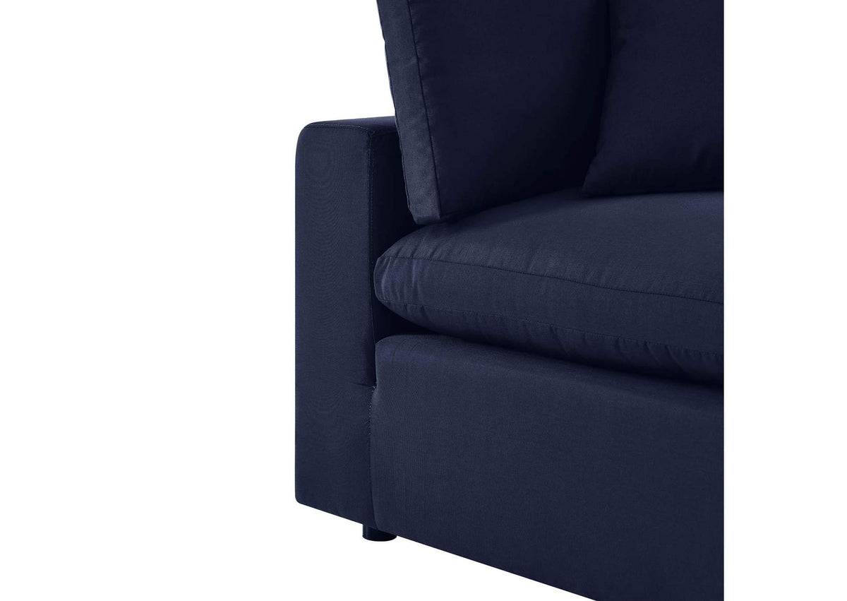 EEI-5576-NAV Commix Overstuffed Outdoor Patio Loveseat By Modway