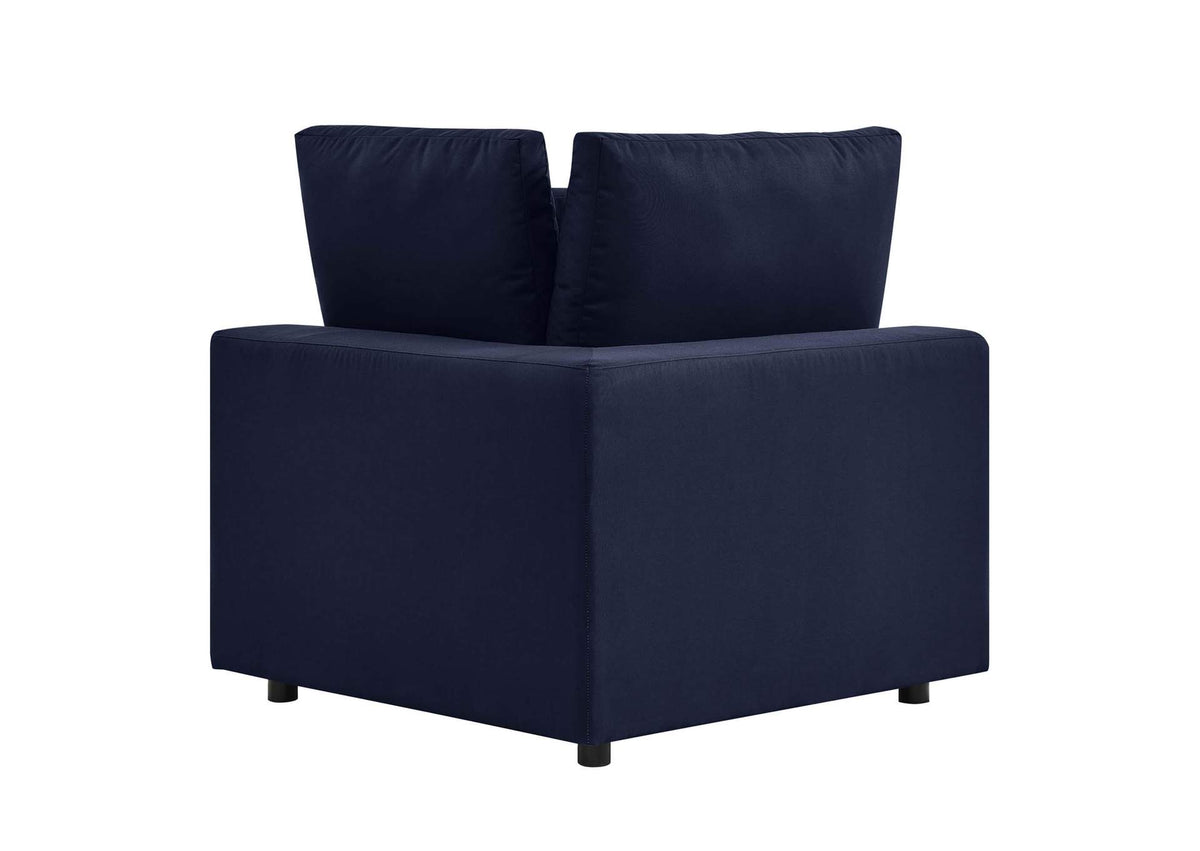 EEI-5576-NAV Commix Overstuffed Outdoor Patio Loveseat By Modway