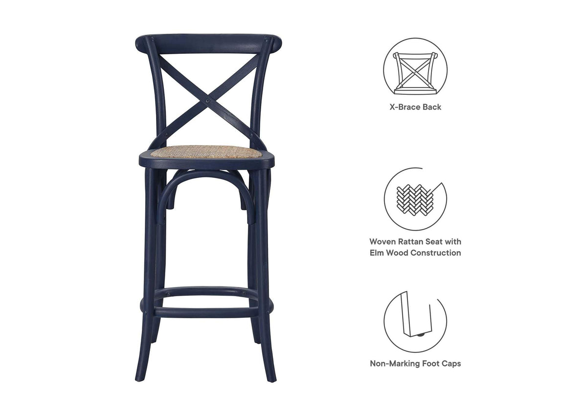 EEI-5667-MID Gear Counter Stool By Modway