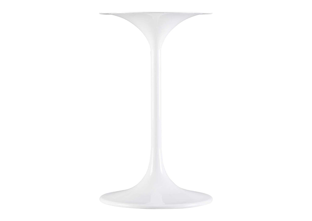 EEI-5680-WHI-BLK Lippa 20" Round Faux Marble Side Table By Modway