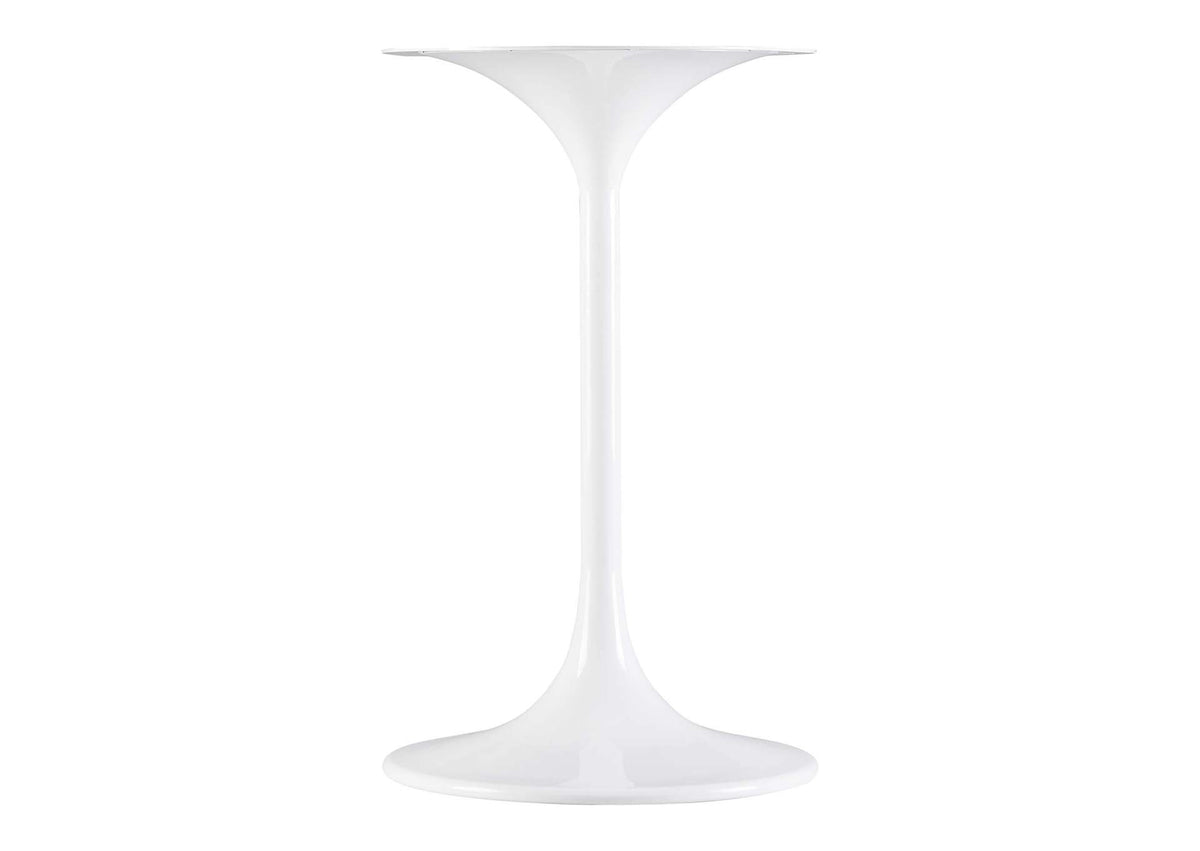 EEI-5680-WHI-BLK Lippa 20" Round Faux Marble Side Table By Modway