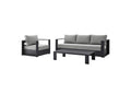EEI-5748-GRY-GRY Tahoe 3-Piece Outdoor Patio Powder-Coated Aluminum Set By Modway