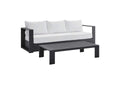 EEI-5750-GRY-WHI Tahoe 2-Piece Outdoor Patio Powder-Coated Aluminum Set By Modway