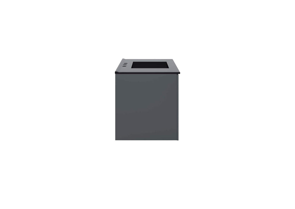 EEI-5783-GRY-BLK Vitality 36" Bathroom Vanity By Modway