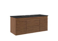 EEI-5801-WAL-BLK Render 48" Wall-Mount Bathroom Vanity By Modway