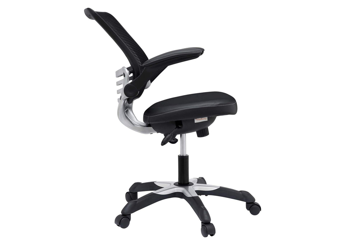 EEI-595-BLK Edge Vinyl Office Chair By Modway