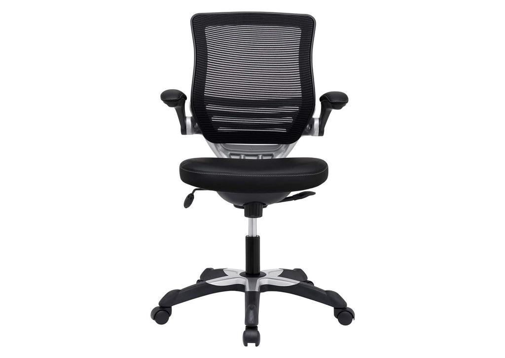 EEI-595-BLK Edge Vinyl Office Chair By Modway
