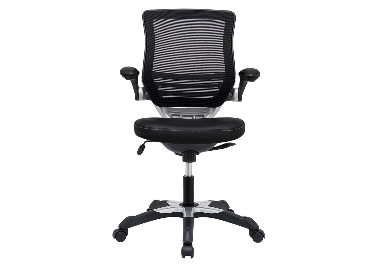 EEI-595-BLK Edge Vinyl Office Chair By Modway