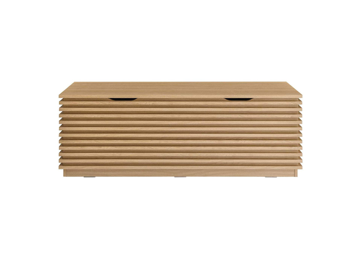 EEI-6057-OAK Render Storage Bench By Modway